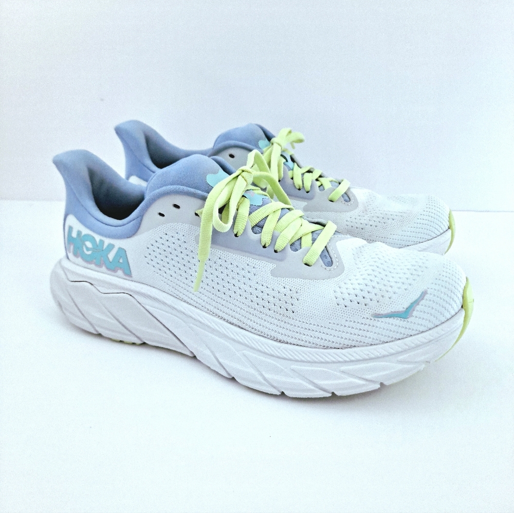 Hoka Arahi 7 Shoes Womens 9.5B Illusion Dusk Blue Road Running Stability Trainer